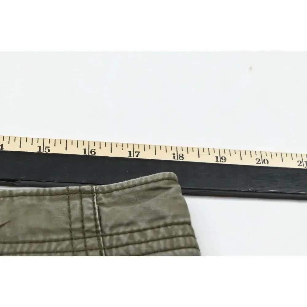 Vintage Old Navy Surplus Company Cargo Pants Mens 34x30 (36x28.5) Green Military